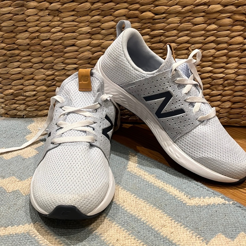 New Balance Women FF Sport V1 WSPTMI1 Blue Gray Running Shoes Size 11 D